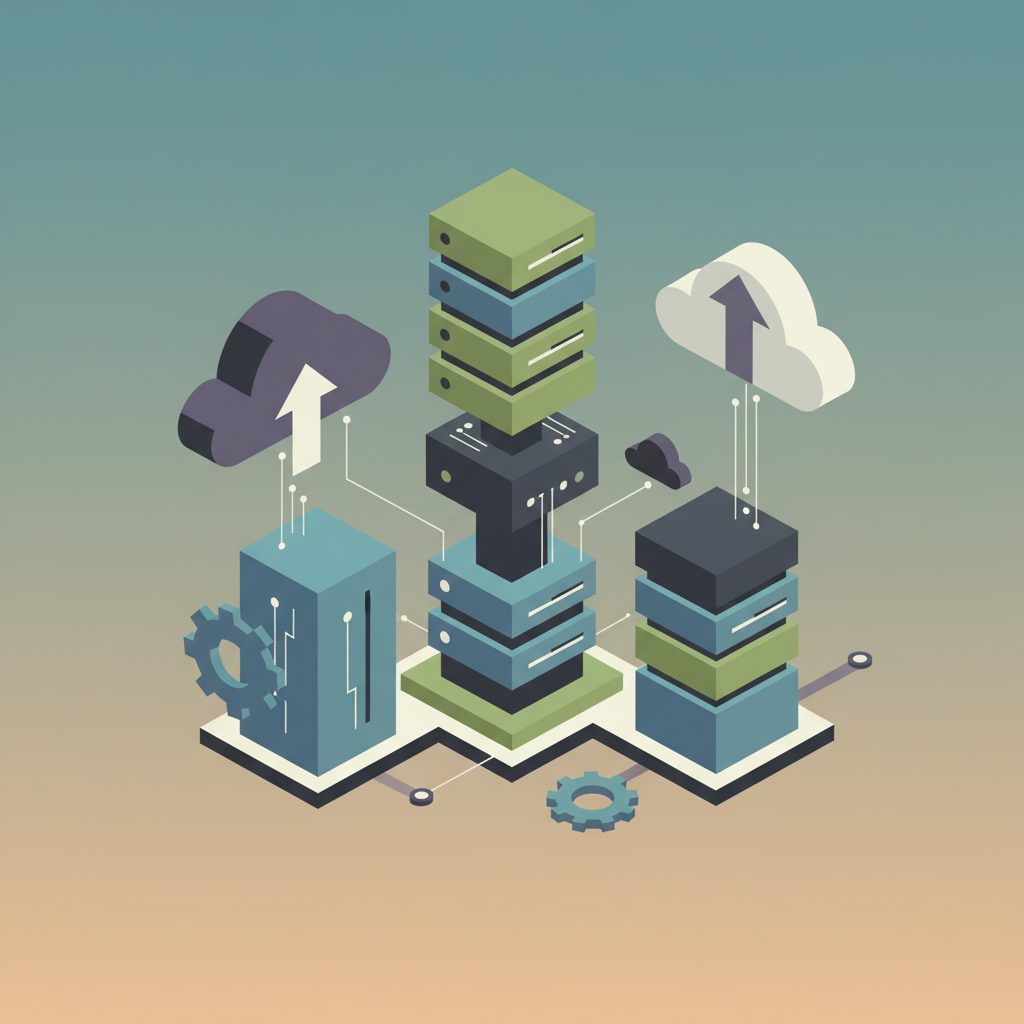 Diagram of layered storage architecture spanning SSD, HDD, and object storage.